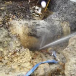 Fuite d'eau après compteur